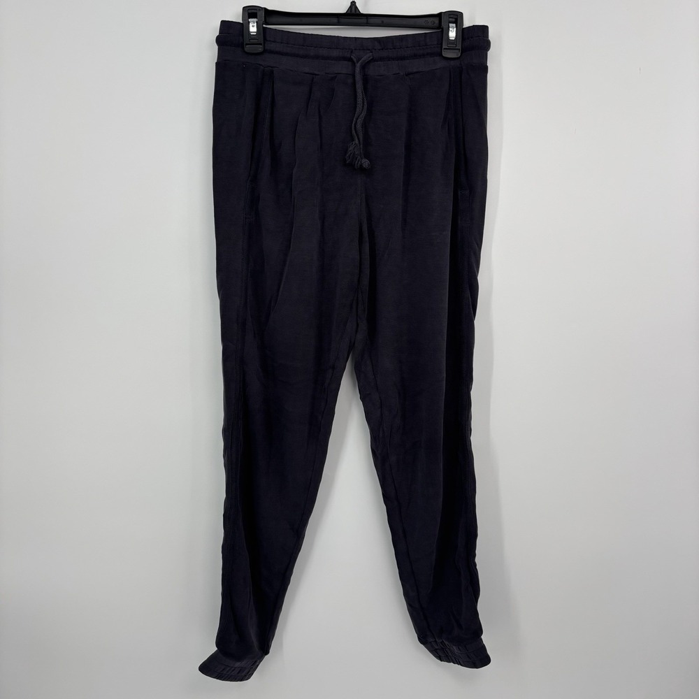 Free People Movement Joggers Terry Dark Gray Pockets Womens Medium